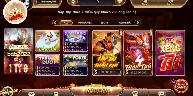 Giới thiệu về game 4 Thần Thú tại Sunwin